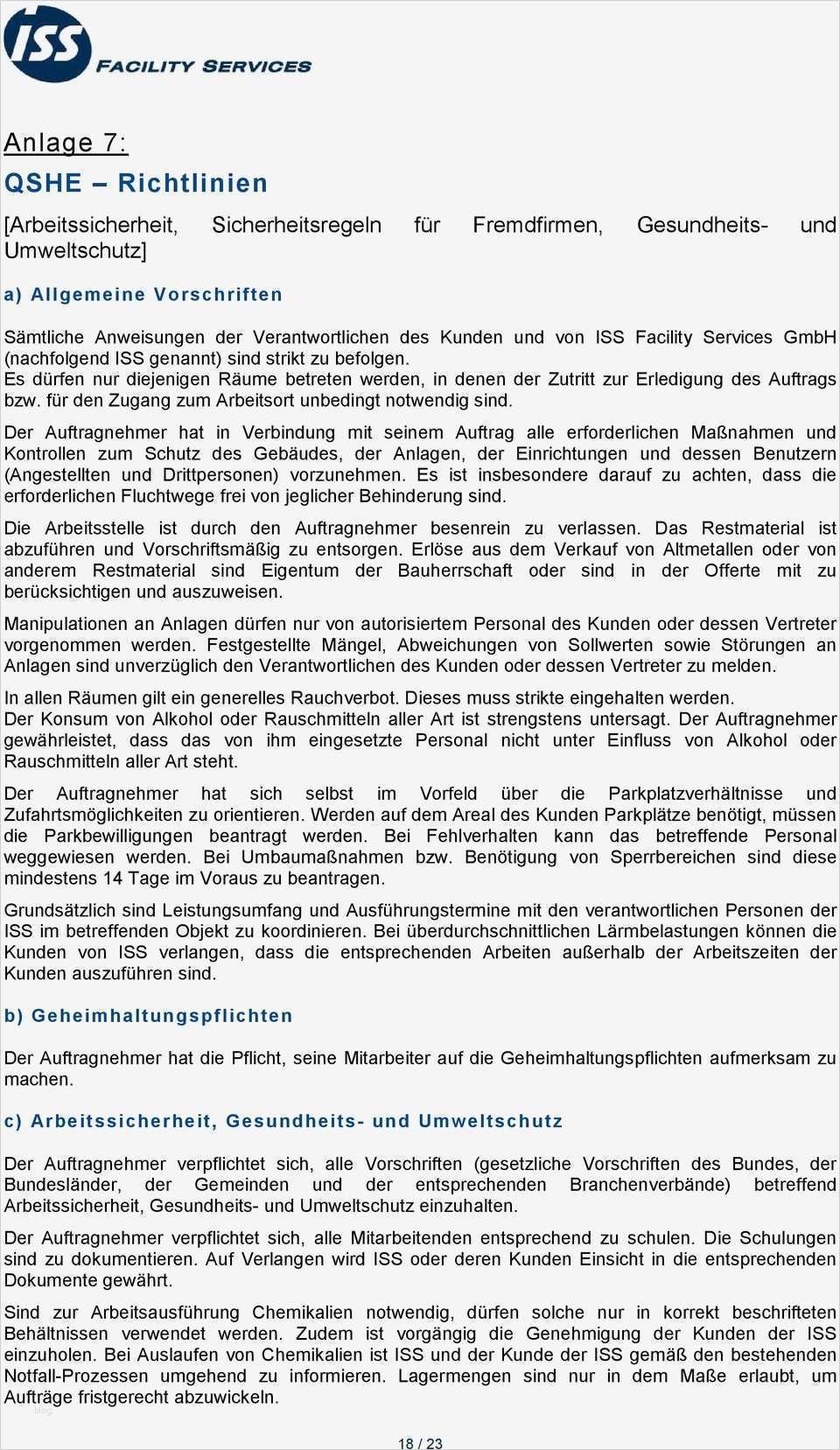 Führungszeugnis Zur Vorlage Bei Einer Behörde Genial Fremdfirmenmanagement iss Facility Services Pdf