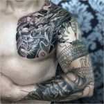 Full Arm Tattoo Vorlagen Angenehm 100 Japanese Samurai Mask Tattoo Designs for Men