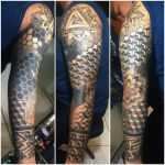 Full Arm Tattoo Vorlagen Erstaunlich Full Arm Geometric Sleeve Tattoo