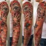 Full Arm Tattoo Vorlagen Wunderbar Tattoo Am Oberarm – 50 Ideen Für Männer Und Frauen