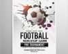 Fußball Ticket Vorlage Bewundernswert Fußball Fußballspiel Turnier Flyer Broschüre Vorlage