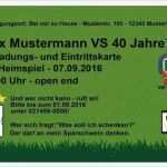 Fußball Ticket Vorlage Einzigartig Einladungskarten Zum Geburtstag