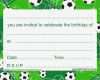 Fußball Ticket Vorlage Fabelhaft Einladungskarte Fussball Ticket Vorlage