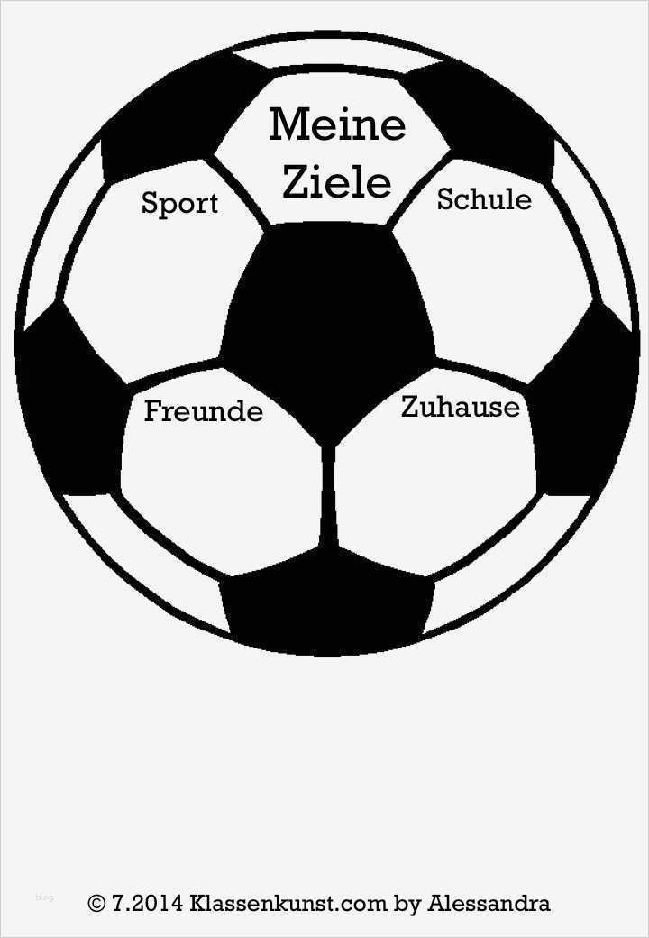Fußball Ticket Vorlage Gut Klassenkunst Meine Ziele Eine Vorlage