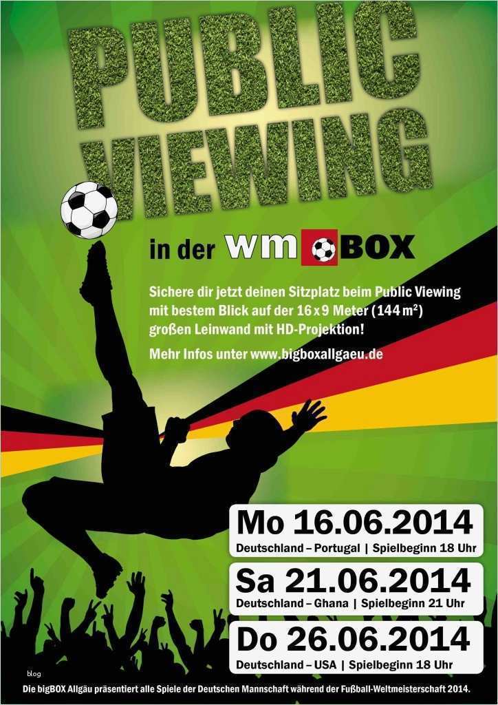 Fußballturnier Plakat Vorlage Best Of Die Fußball Wm In Der Bigbox Allgäu Jetzt Karten Sichern