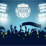 Fußballturnier Plakat Vorlage Best Of Freier Fußball Fußball Plakat Vektor Kostenlose Vektor