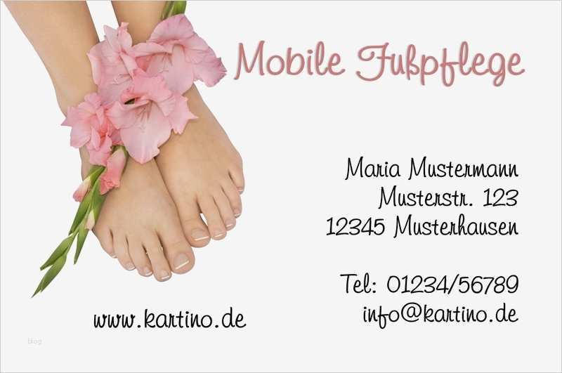 Fußpflege Visitenkarten Vorlagen Fabelhaft Visitenkarten Für Fußpflege Günstig Online Drucken Lassen