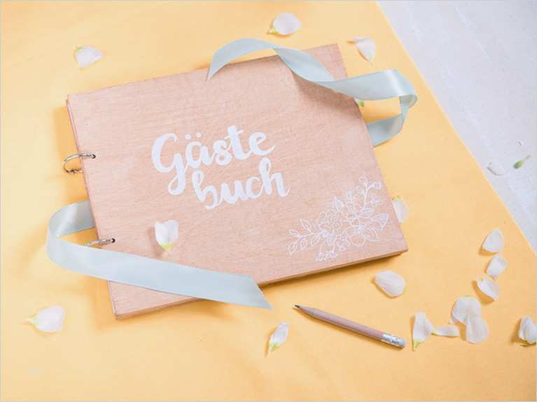Gästebuch Hochzeit Gestalten Vorlagen Cool Gästebuch Aus Holz Selber Machen