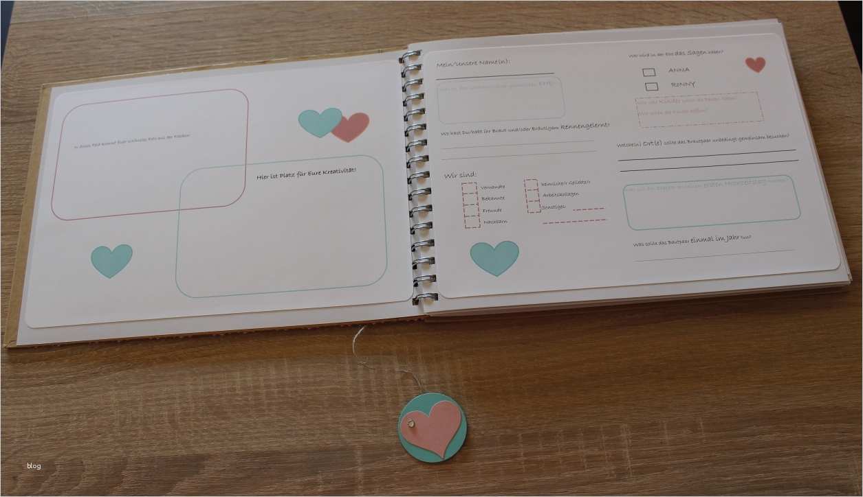 Gästebuch Hochzeit Gestalten Vorlagen Einzigartig Gästebuch Zur Hochzeit – Annasbastelkiste