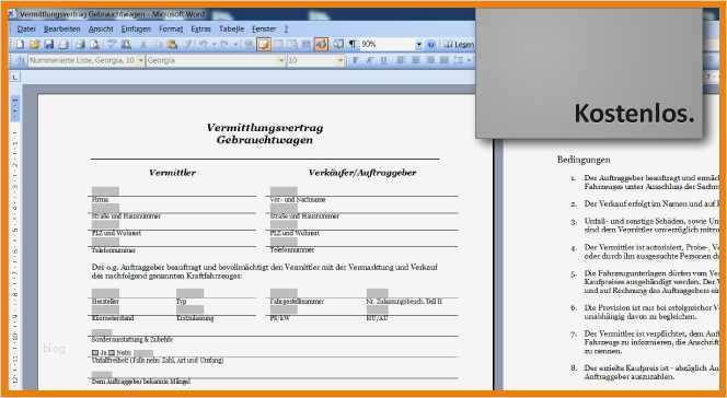 Gebrauchtwagen Kaufvertrag Vorlage Beste 10 Kaufvertrag Vorlage Word
