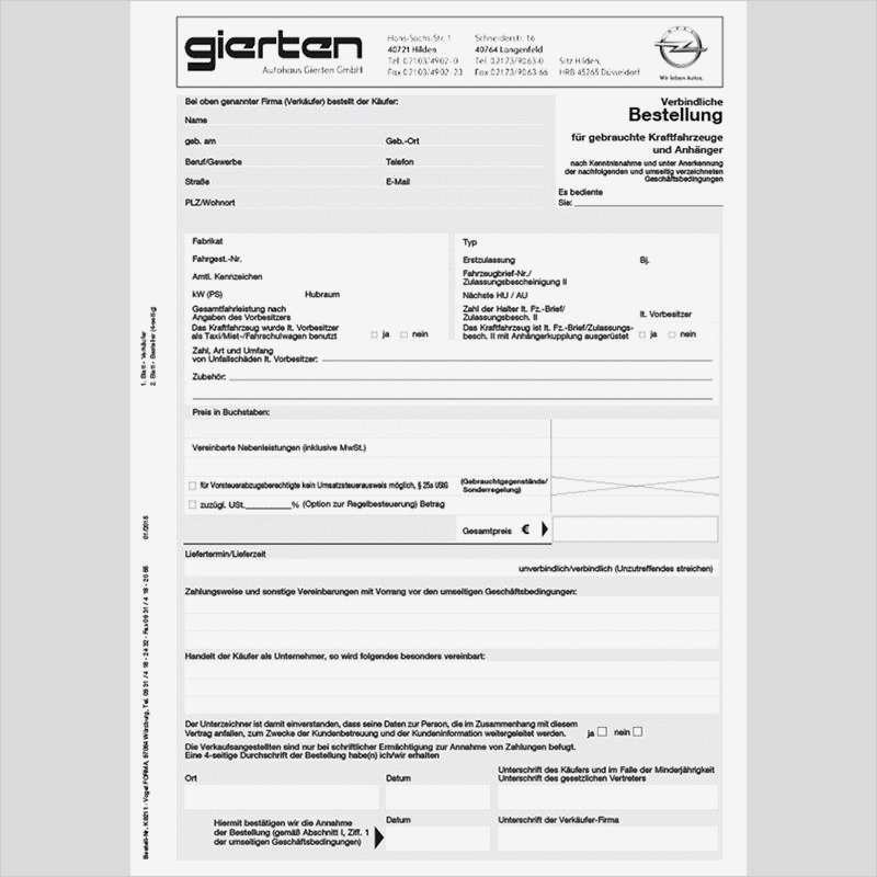 Gebrauchtwagen Kaufvertrag Vorlage Wunderbar Gebrauchtwagen Kaufvertrag