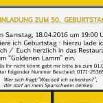 Geburtstagseinladung 50 Vorlage Beste Geburtstagseinladung