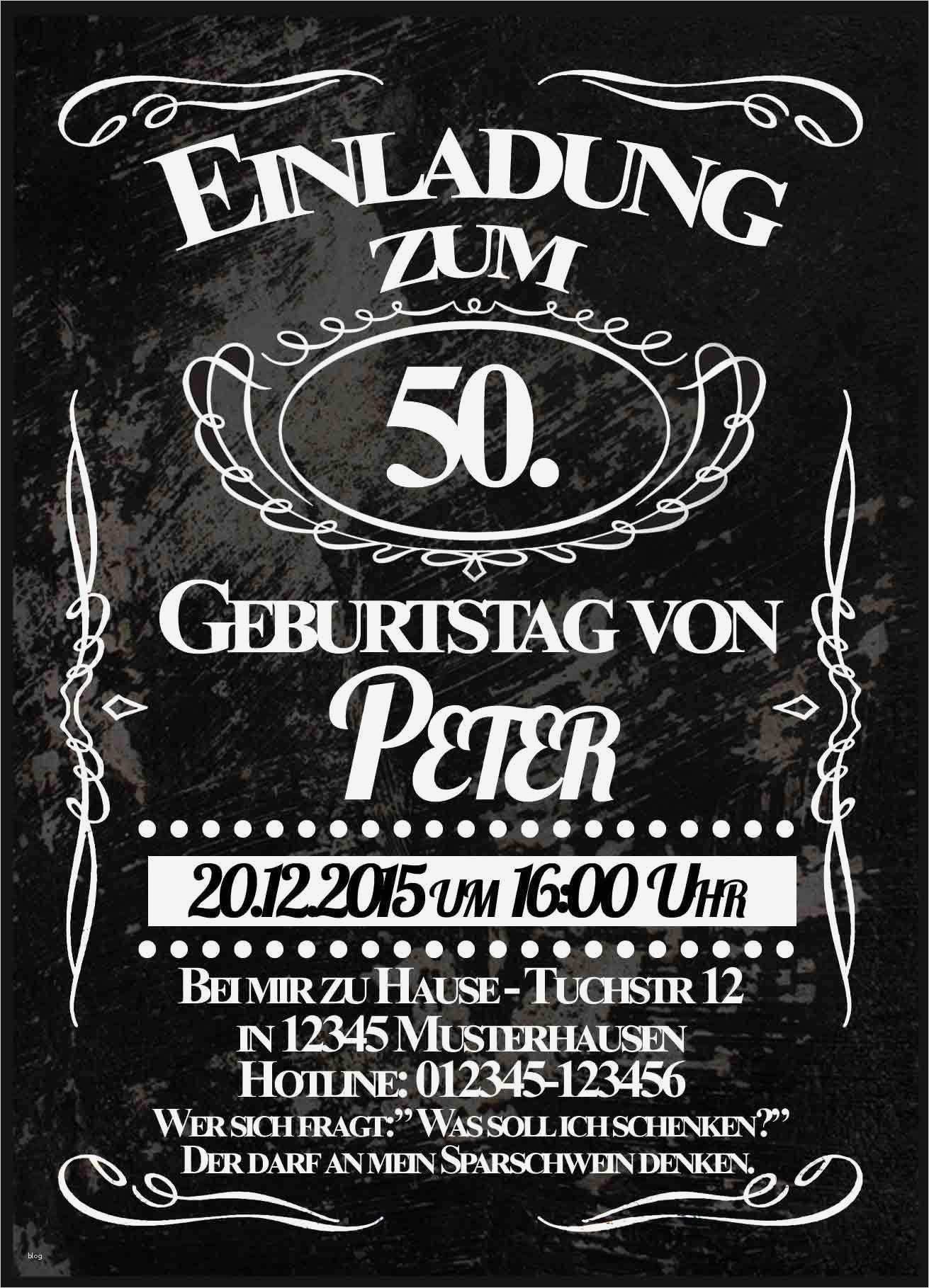 Geburtstagseinladung 50 Vorlage Inspiration Geburtstagseinladung Vorlage 50 Jahre