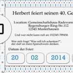 Geburtstagseinladung 60 Vorlage Hübsch Einladungskarten Zum Geburtstag