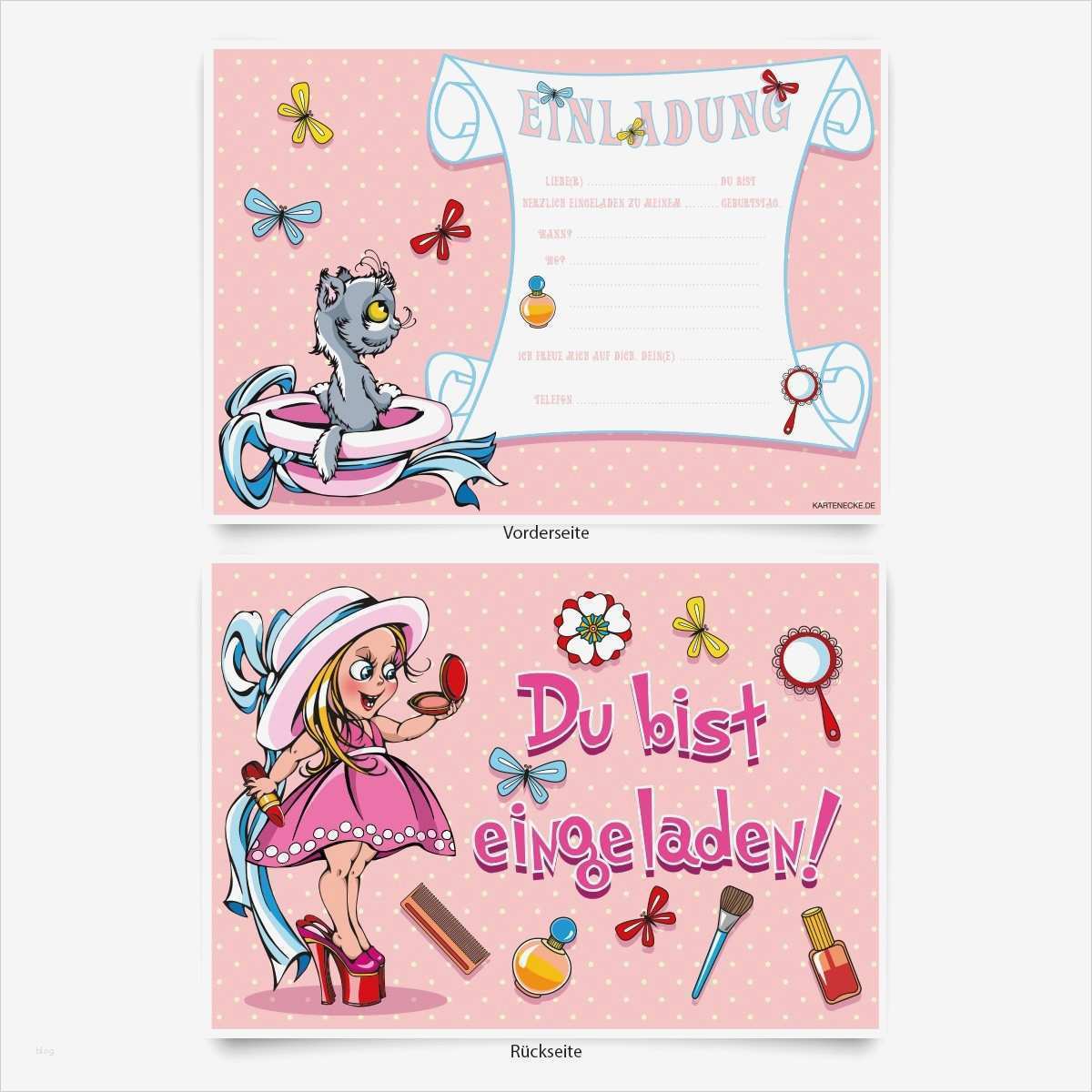 Geburtstagseinladungskarten Vorlagen Inspiration "schminke" Kindergeburtstag Einladungskarten Online