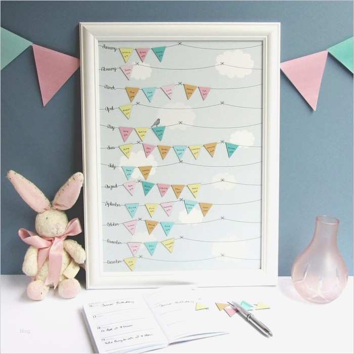 Geburtstagskalender Basteln Vorlagen Erstaunlich Geburtstagskalender Basteln Denn Es Darf Keinen