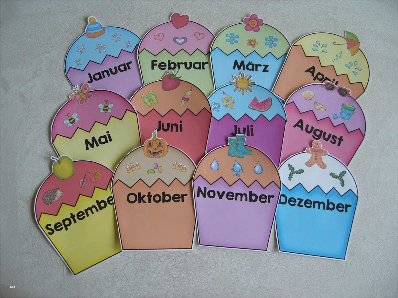 Geburtstagskalender Basteln Vorlagen Schön Ideenreise Geburtstagskalender