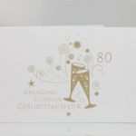 Geburtstagskarte 80 Vorlage Cool Einladung Zum 80 Geburtstag