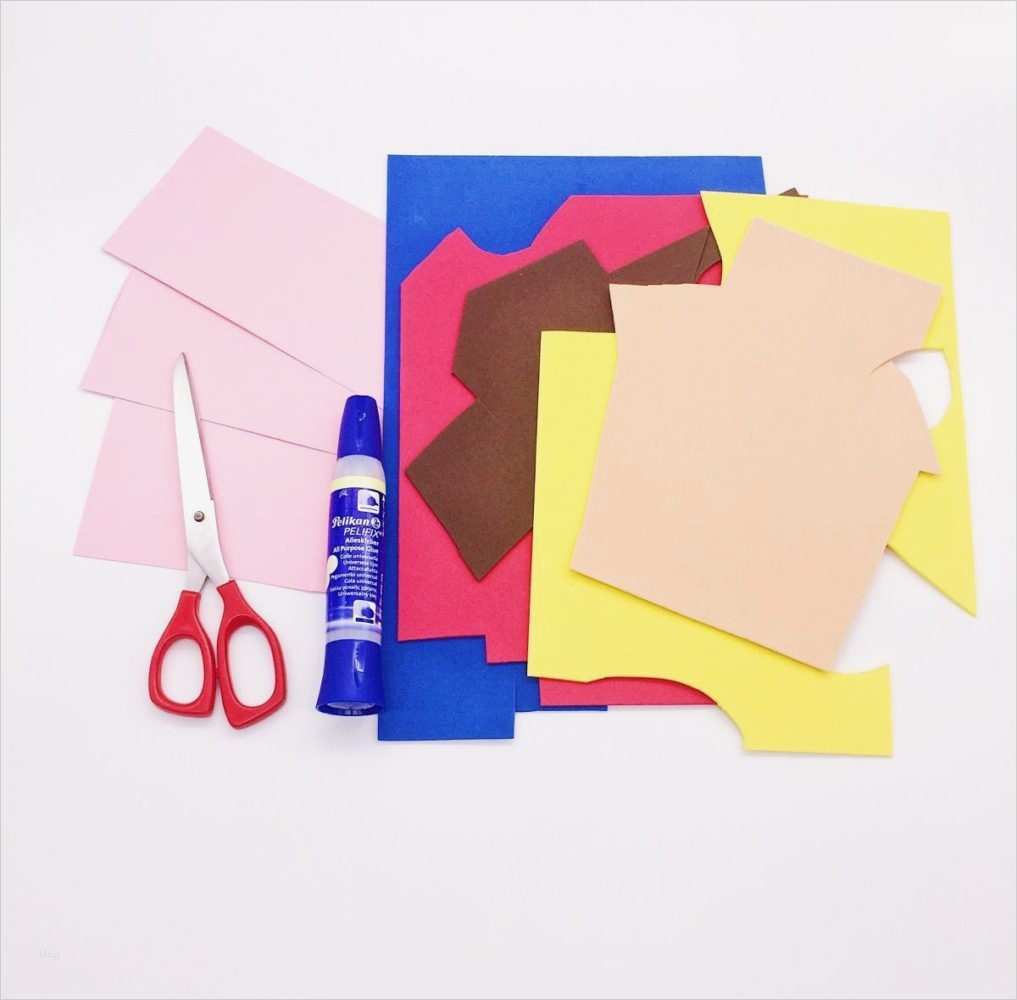 Geburtstagskarte Basteln Vorlage Erstaunlich Geburtstagskarte Basteln Aus Moosgummi