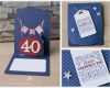Geburtstagskarte Basteln Vorlage Süß Geburtstagskarte Zum 40 – Stempeltraum