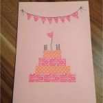 Geburtstagskarte Basteln Vorlage Süß Schnelle Und Einfache Einladungskarten Zum