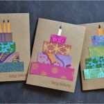 Geburtstagskarten Selber Machen Vorlagen Neu Geburtskarten Gestalten 29 Ideen Zum Nachbasteln