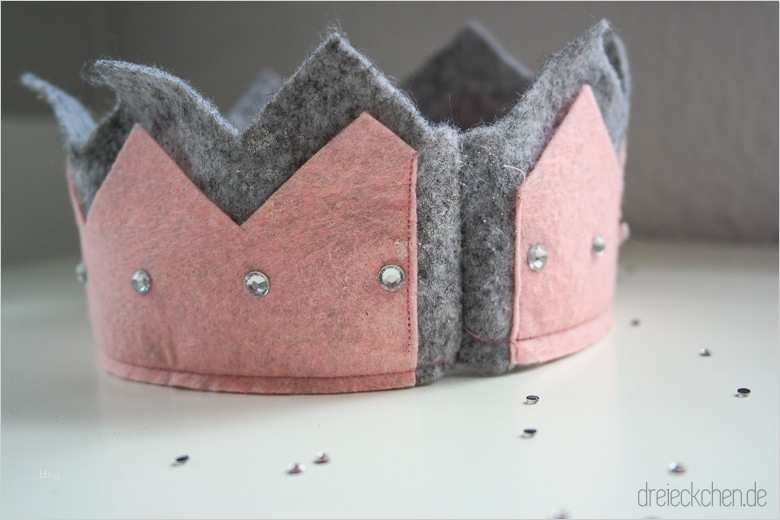 Geburtstagskrone Vorlage Bewundernswert Geburtstagskrone Aus Filz Für Kinder Basteln Bzw Nähen