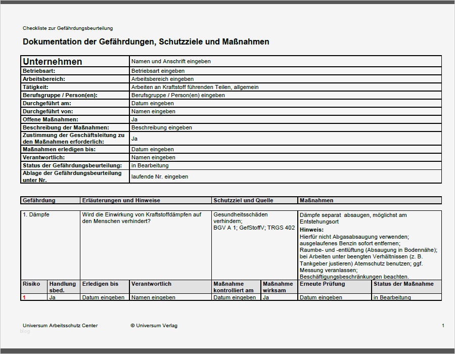 Gefährdungsbeurteilung Instandhaltung Allgemein Vorlage Elegant Vertrag Vorlage Digitaldrucke Gefährdungsbeurteilung