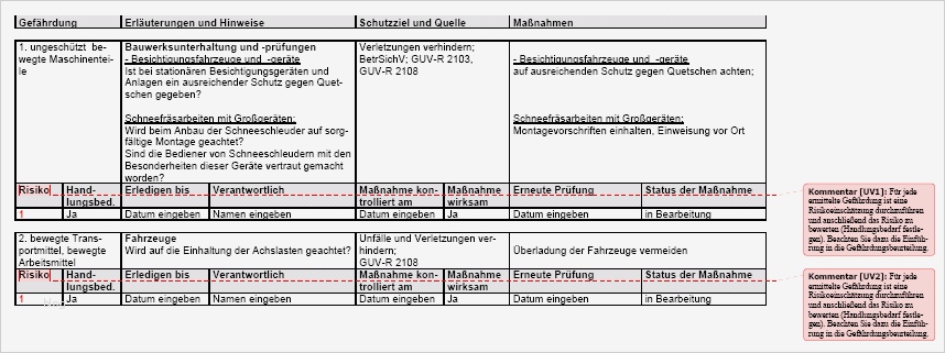 Gefährdungsbeurteilung Instandhaltung Allgemein Vorlage Schön Gefährdungsbeurteilung Arbeiten Im