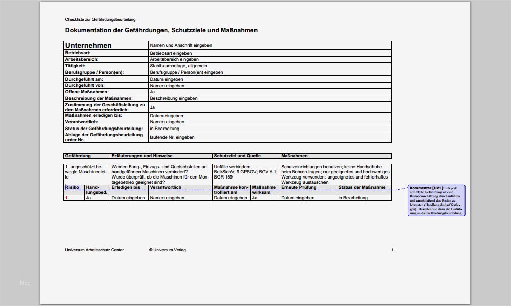 Gefährdungsbeurteilung Instandhaltung Allgemein Vorlage Schönste Gefährdungsbeurteilung Stahlbaumontage Allgemein Hier