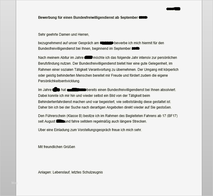 Gefährdungsbeurteilung Krankenhaus Vorlage Elegant Bewerbung Für Bfd Feedback Bewerbungsschreiben