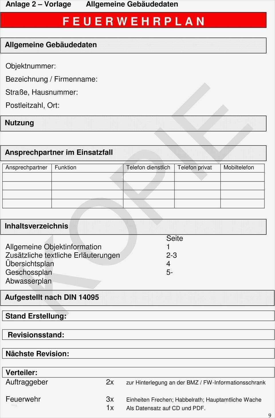 Gefährdungsbeurteilung Nach 5 Arbeitsschutzgesetz Vorlage Inspiration Richtlinie Zur Erstellung Von Feuerwehrplänen Nach Din Pdf
