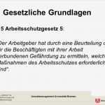 Gefährdungsbeurteilung Nach 5 Arbeitsschutzgesetz Vorlage Wunderbar Gefährdungsbeurteilung Nach Gefahrstoffverordnung Ppt
