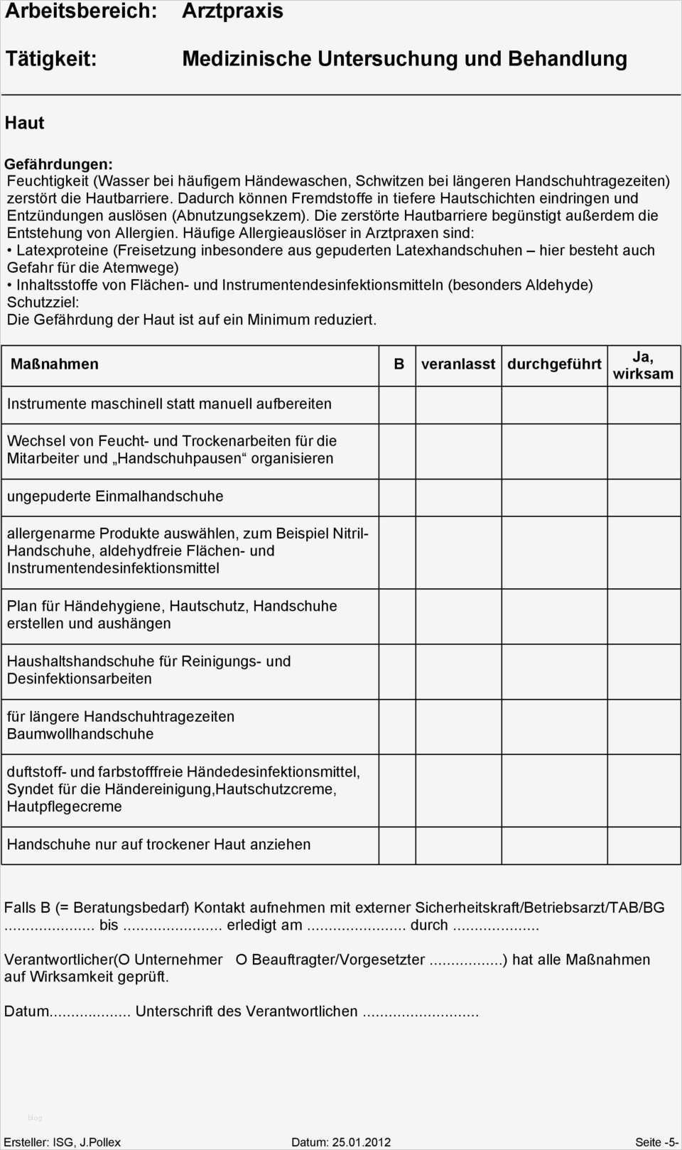Gefährdungsbeurteilung PDF