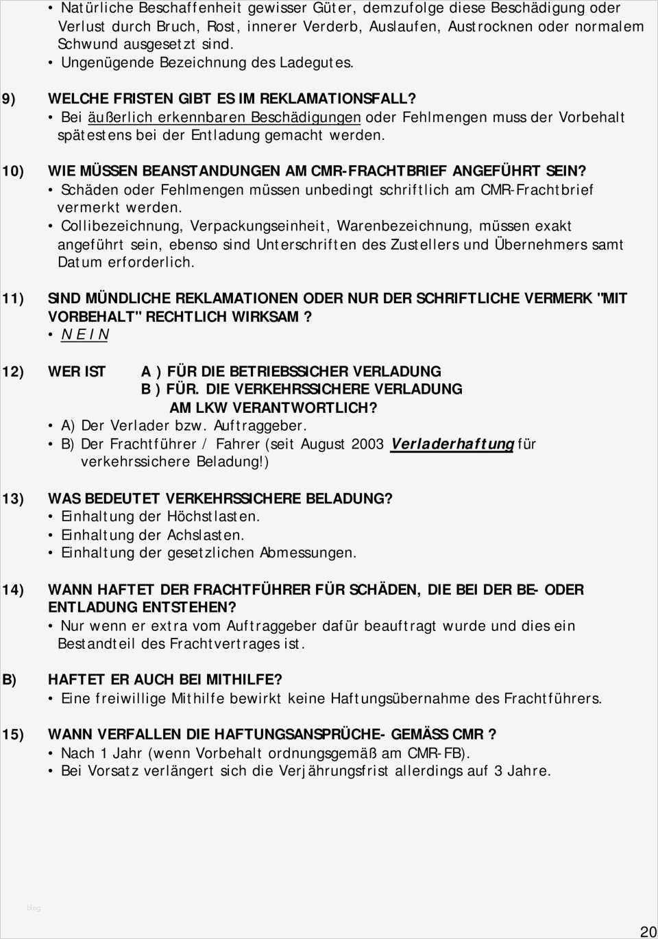 Gelangensbestätigung Vorlage Zum Ausfüllen Schön Cmr Frachtbrief Vorlage Angebot Vorlage Word