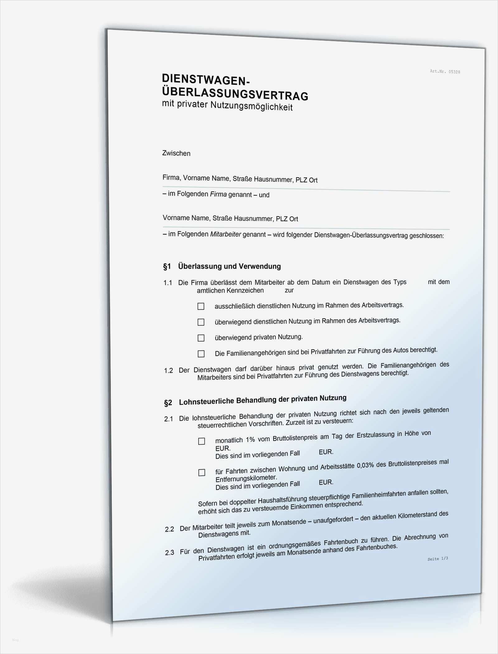 Geld Verleihen Vertrag Vorlage Erstaunlich Firmenwagen Vertrag Muster Vorlage Zum Download