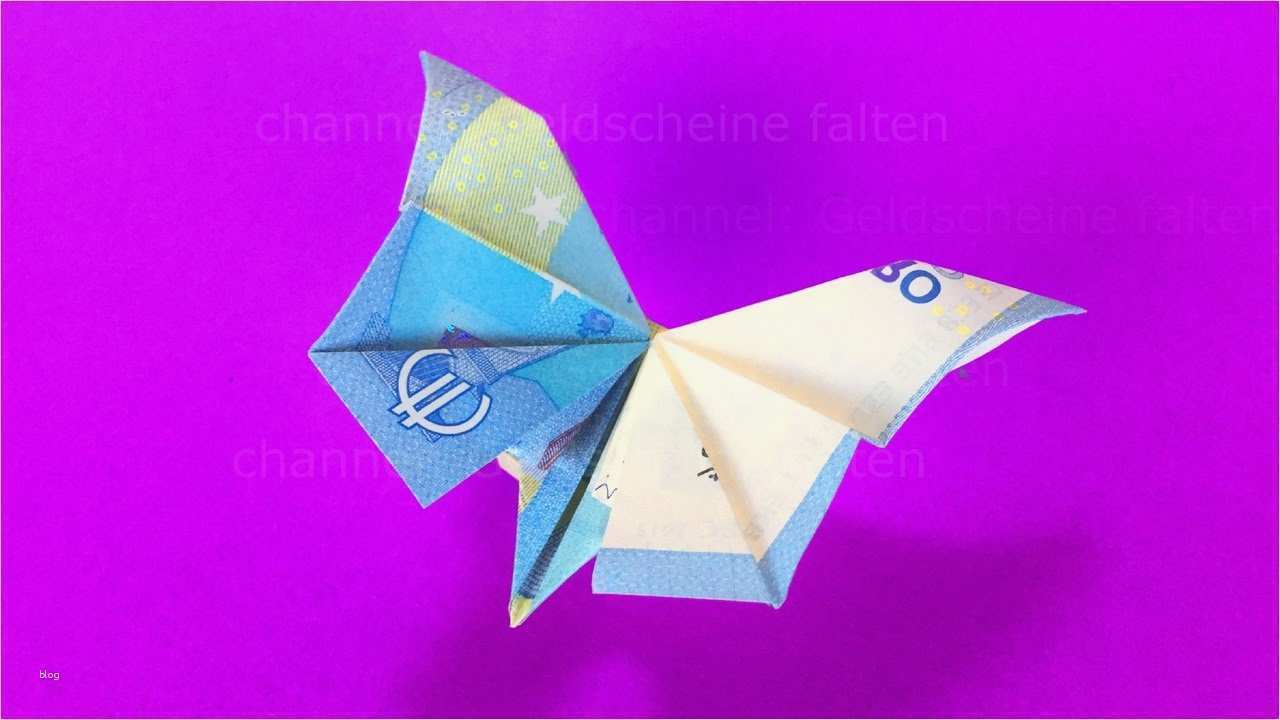 Geldgeschenk Schmetterling Vorlage Gut Geldscheine Falten Schmetterling Geldgeschenke Basteln