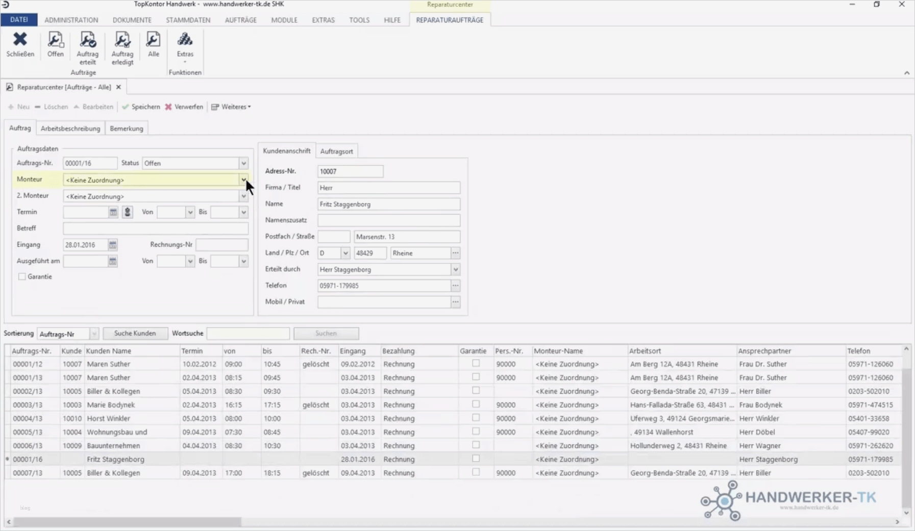 Geschäftsbericht Erstellen Vorlage Schönste Reparaturauftrag Erstellen Verwalten Und Abrechnen In