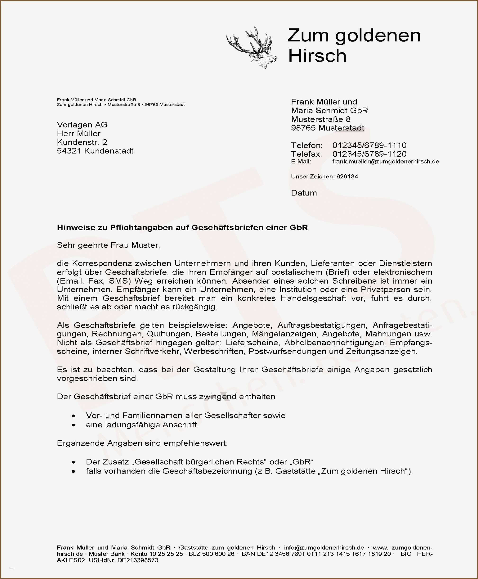 Geschäftsbrief Vorlage Angebot Erstaunlich 16 Vorlage Geschaftsbrief Vorlagen123 Vorlagen123