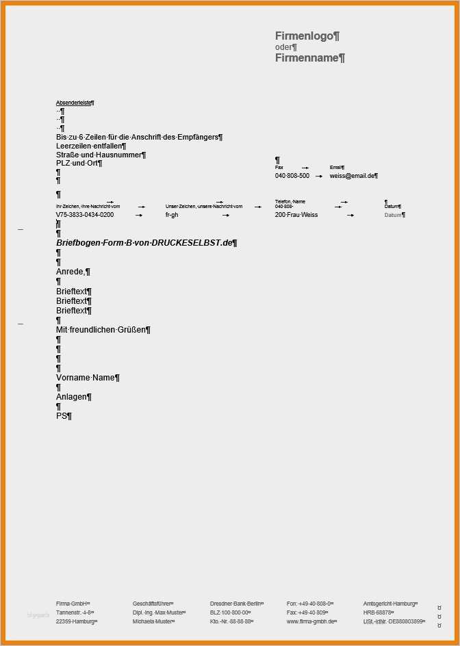 Geschäftsbrief Vorlage Hübsch Geschäftsbrief Vorlage Kostenlos Neu Geschäftsbrief