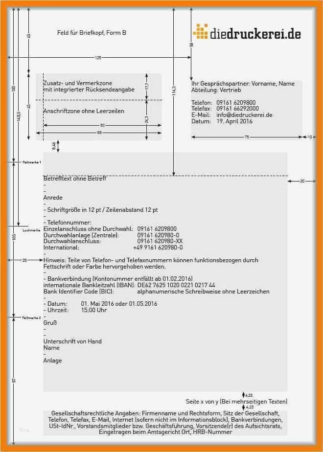 Geschäftsbrief Vorlage Kostenlos Inspiration 10 Brief Din 5008