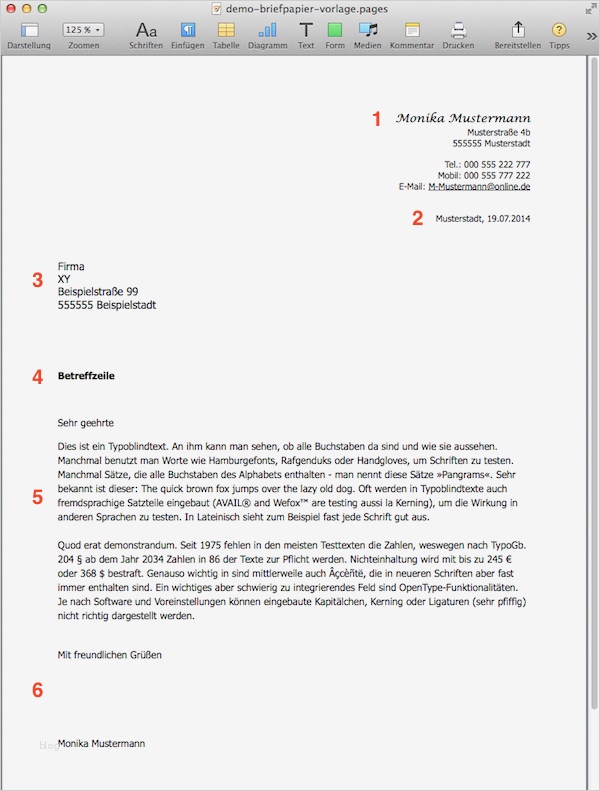 Geschäftsbrief Vorlage Kostenlos Wunderbar Eigene Briefpapier Vorlage In Pages