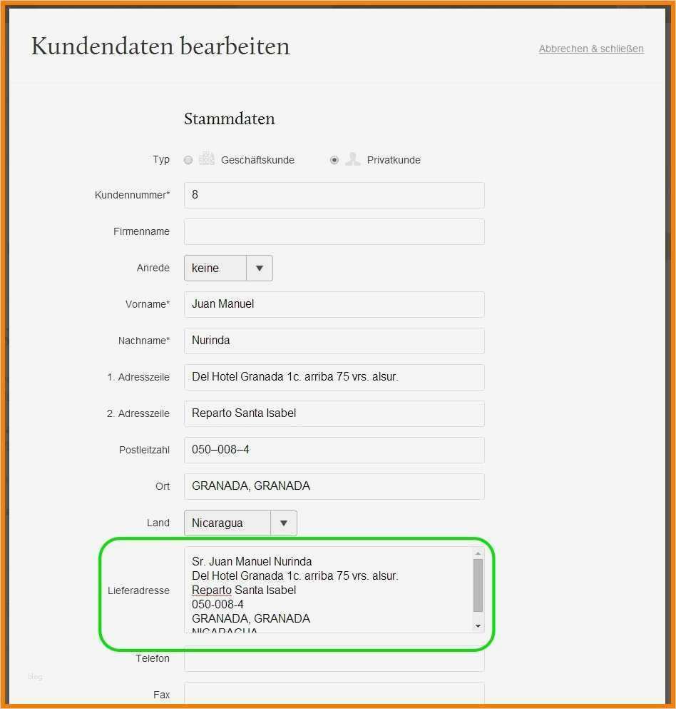 Geschäftsbrief Vorlage Pdf Einzigartig 8 Kundendatenblatt Vorlage