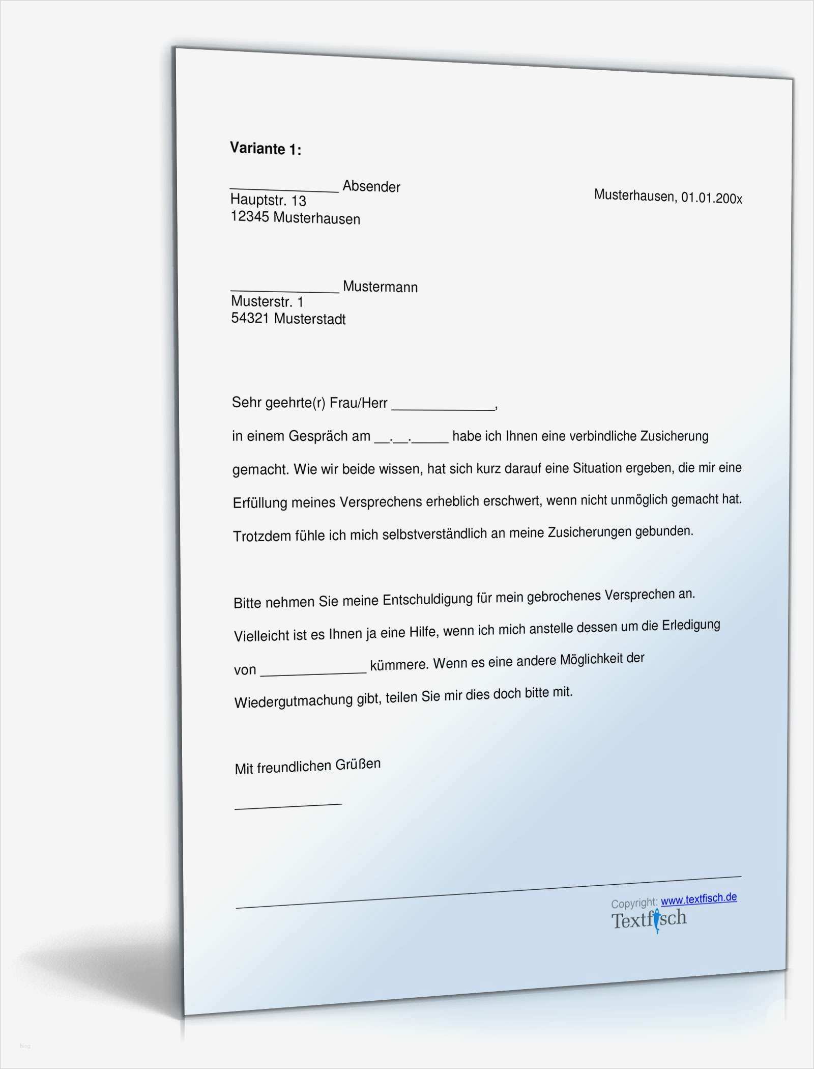 Geschäftsbrief Vorlage Pdf Einzigartig Entschuldigung Nicht Eingehaltenes Versprechen
