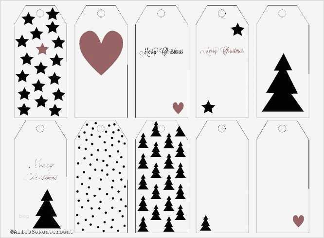 Geschenkanhänger Weihnachten Vorlage Cool Best 25 Gift Tags Printable Ideas On Pinterest