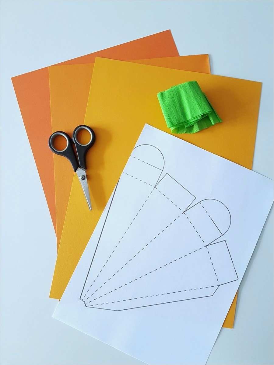 Geschenkbox Basteln Vorlage Cool Karotten Geschenkverpackung Zu Ostern Basteln Inkl Vorlage