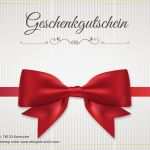 Geschenkgutschein Vorlagen Kostenlos Schönste Geschenkgutschein Schleife Rot Reitsport Schill