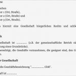 Gesellschaftsvertrag Gbr Vorlage Wunderbar Verträge Archiv Startup &amp; Selbständig
