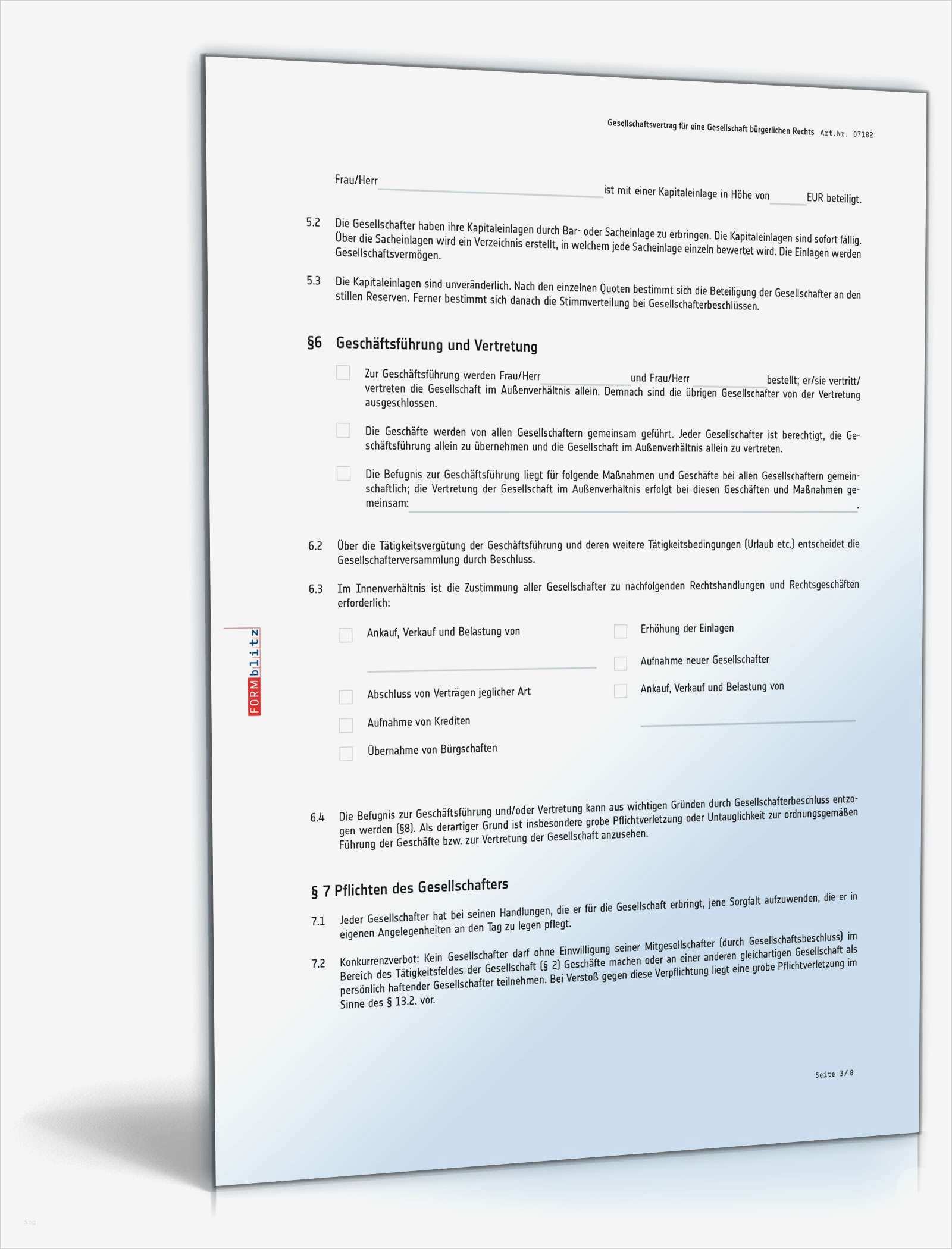 Gesellschaftsvertrag Gmbh Vorlage Süß Gemütlich Gesellschaftsvertrag Vorlage Fotos Bilder Für