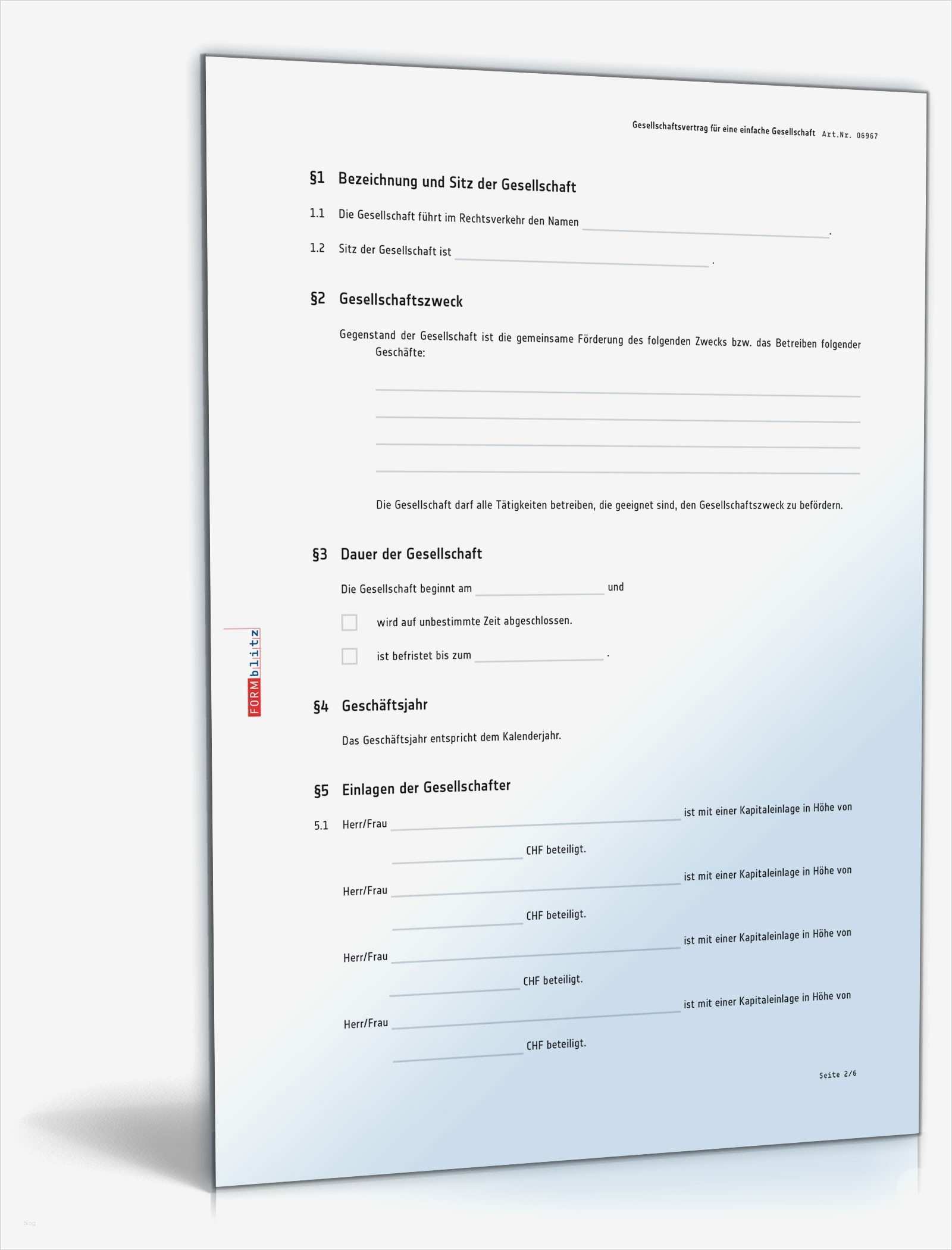 Gesellschaftsvertrag Gmbh Vorlage Word Neu Schön Gesellschaftsvertrag Vorlage Galerie Bilder Für